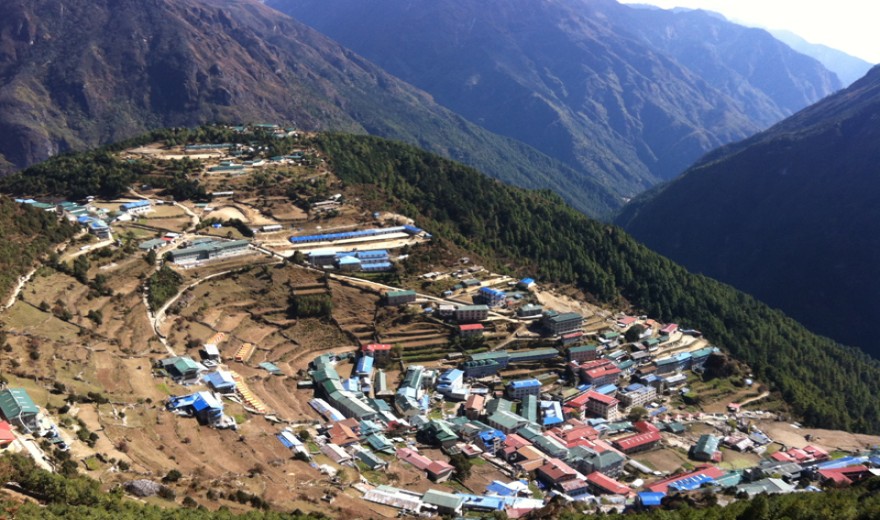 Namche Bazaar Gate Way to the Everest